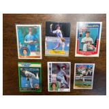 Frank Viola Baseball Card Lot, Six Cards, Includes Rookie Card, Minnesota Twins Legend and MLB Hall of Fame