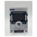 2021 Panini Prizm Travis Etienne Jr. Rookie Card Rookie Gear Jersey Card Jacksonville Jaguars