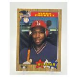 1987 Topps Tiffany Kirby Puckett RARE Short Print Collectors Variation