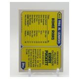 1987 Topps Tiffany Kirby Puckett RARE Short Print Collectors Variation