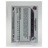 2022 Topps Chrome Update Series - Jhoan Duran #USC34 Purple Refractor Rookie Card