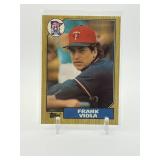 1987 Topps Tiffany- Frank Viola RARE Collector’s Version Minnesota Twins