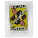 1971 Topps Game Cards - Bart Starr Green Bay Packers Legend and NFL Hall of Famer