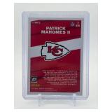 2020 Donruss Optic Patrick Mahomes II “My House” Insert Card