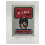 1970 Topps Pete Rose Booklet Card