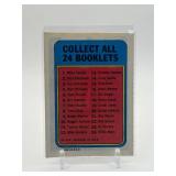 1970 Topps Pete Rose Booklet Card