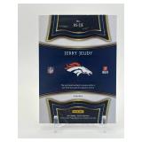 2020 Panini Select - Rookie Swatches Jerry Jeudy #RS-JJE Red Prizm Rookie Jersey Card