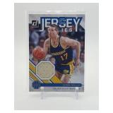 2020 Panini Donruss Chris Mullin Game Used Jersey Card Golden State Warriors