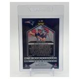 2024 Panini Mosaic - Rookies Drake Maye #303 Reactive Blue Mosaic Prizm Rookie Card