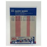 1987 Fleer - Barry Bonds #604 Rookie Card