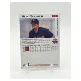 1997 Fleer - Ron Coomer On-Card Autograph Minnesota Twins