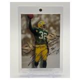 1998 Skybox Premium - Autographics Travis Jervey Black Rare On-Card Autograph