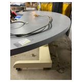 MSRP $3500 Zeiss Humphrey Double Power Height Adjustable Instrument Table *Double-sided work surface: A wide, contoured tabletop that provides two usable instrument areas, allowing access from either 