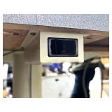 MSRP $3500 Zeiss Humphrey Double Power Height Adjustable Instrument Table *Double-sided work surface: A wide, contoured tabletop that provides two usable instrument areas, allowing access from either 