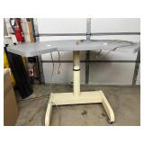 MSRP $3500 Zeiss Humphrey Double Power Height Adjustable Instrument Table *Double-sided work surface: A wide, contoured tabletop that provides two usable instrument areas, allowing access from either 