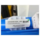 MSRP $12,000+ RARE!! Complete ELGA laboratory water purification system, main unit, low-pressure storage reservoir, multiple new cartridges, pre-filtration housings & accessories. Manufactured 202