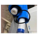 MSRP $12,000+ RARE!! Complete ELGA laboratory water purification system, main unit, low-pressure storage reservoir, multiple new cartridges, pre-filtration housings & accessories. Manufactured 202