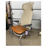 MSRP $3,000+ High Quality Nemschoff Cente High-Back Executive Office Lounge Chair – Articulating Arms & Comfort Lever To Adjust Seat Back *built & warranted to withstand continuous commercia
