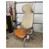 MSRP $3,000+ High Quality Nemschoff Cente High-Back Executive Office Lounge Chair – Articulating Arms & Comfort Lever To Adjust Seat Back *built & warranted to withstand continuous commercia