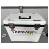 MSRP $900 Avadim Theraworx Technology 18L Portable Warmer – Tabletop Heated Therapy Case *For sports medicine, physical therapy & clinical use. Portable insulated warmer for therapy pads & M