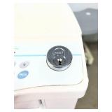 WOW $$$$ Lionville 800 Point Of Care Pharmacy Locking Medication Crash Cart With Monitor Mount & Electronic Locking System & Battery Charger - Keypad Works -Needs Code -Contact Lionville To Re