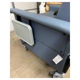 MSRP $8000 Champion mobile power patient recliner features electric recline, integrated seat heating, swing-out armrests for easier entry/exit, a flip-up tray table & hospital-grade designed for l