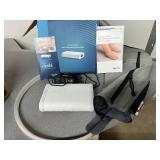 Nimbl™ Pneumatic Compression Device *60-minute daily treatment provides relief from lymphedema -gentle squeezing action moves lymphatic fluid away from the affected area toward healthy, functioning 