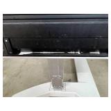 Zeiss Humphrey Instruments Power Height Adjustable Mobile Table Workstation - Heavy Duty Steel Low Profile Base - Great Condition! Includes Thermal Printer