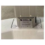 Zeiss Humphrey Instruments Power Height Adjustable Mobile Table Workstation - Heavy Duty Steel Low Profile Base - Great Condition! Includes Thermal Printer