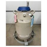 MSRP $1,800 Taylor-Wharton 18XT Liquid Nitrogen Cryogenic Tank On Wheels – 18L LN₂ Capacity, Portable Dewar, Medical, Laboratory, Veterinary, Research & Industrial Use – Works Excellent!