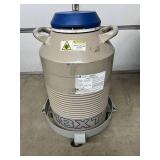 MSRP $1,800 Taylor-Wharton 18XT Liquid Nitrogen Cryogenic Tank On Wheels – 18L LN₂ Capacity, Portable Dewar, Medical, Laboratory, Veterinary, Research & Industrial Use – Works Excellent!