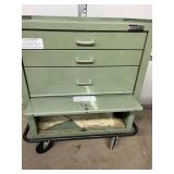 Waterloo Uni-Cart Steel 4-Drawer Cart - Great Condition!