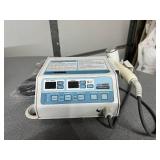 MSRP $2000 Rich-Mar Therasound 3.5 Chiropractic Therapeutic Ultrasound Machine - Patented "Therapy Hammer" transducer - 2cm2 & 5cm2 soundheads, 1 & 3 MHz frequencies, Continuous & Pulsed o