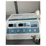 MSRP $2000 Rich-Mar Therasound 3.5 Chiropractic Therapeutic Ultrasound Machine - Patented "Therapy Hammer" transducer - 2cm2 & 5cm2 soundheads, 1 & 3 MHz frequencies, Continuous & Pulsed o