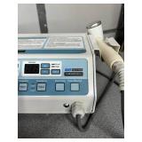 MSRP $2000 Rich-Mar Therasound 3.5 Chiropractic Therapeutic Ultrasound Machine - Patented "Therapy Hammer" transducer - 2cm2 & 5cm2 soundheads, 1 & 3 MHz frequencies, Continuous & Pulsed o