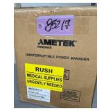 NEW Ametek Powervar UPS Uninterruptible Power Supply Manager