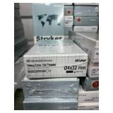 Lot of Stryker Surgical Screws and Plates Supplies (Cannulated Screws, Standard Lag, Hip Plates, Etc.)