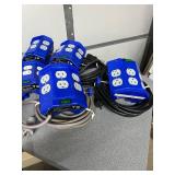 Lot of AIV PowerMATE PS12744 TR Tamper-Resistant Special Purpose Relocatable Power Tap - Great Condition!