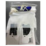 Lot of Miscellaneous Items (Digital Monitor, White Noise Machine, Laser Level, Glass Screen Protector, & Storage Bins)