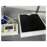 Detecto PD100 ProDoc Digital Low-Profile Medical Physician Scale - Stable Base, Body Mass Index Calculation, High LCD Display - Great Working Condition!