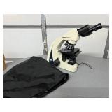 WOW MSRP $2400 LW Scientific I4 Infinity Medical Grade Laboratory Power Lighted Binocular Microscope with 4 Objectives - Great Working Condition!