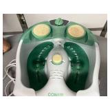 Conair FB12RD BodyBenefits Ultra Massaging Foot Spa Bath with Manual - Soothing Vibration, Massage Nodes, At-home Relaxation Features - Great Condition!