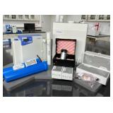 MSRP $12,000+ RARE!! Complete ELGA laboratory water purification system, main unit, low-pressure storage reservoir, multiple new cartridges, pre-filtration housings & accessories. Manufactured 202