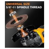 Aiderar 4 1/2" Cordless Angle Grinder Tool