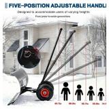 Leero Wheeled Snow Shovel