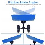 Garvee Wheeled Snow Shovel (Black)