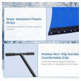 Garvee Wheeled Snow Shovel (Black)