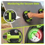 TaskStar Glass Suction Cups to Lift Large Glass