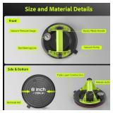 TaskStar Glass Suction Cups to Lift Large Glass