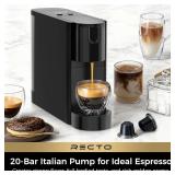 Chulux Recto Café Espresso Machine for Nespresso Original Capsule Pod